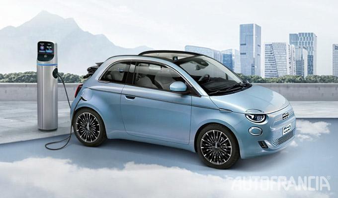 Fiat 500e promo Autofrancia