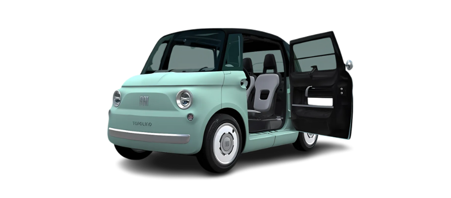 fiat topolino elettrica da autofrancia a torino