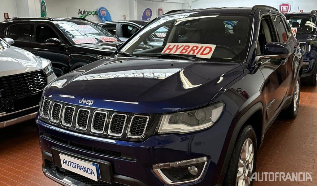 JEEP COMPASS 1.3 4XE IBRIDA PLUG IN 190 CV LIMITED